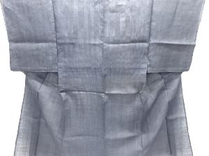 アンティーク　本場宮古上布　縞織り出し男物着物(材料)